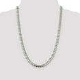 thumbnail image 2 of 925 Sterling Silver 7.1mm Domed Curb Chain 20 Inch, 2 of 7