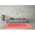 thumbnail image 3 of Ahgly Company Indoor Rectangle Oriental Red Industrial Area Rugs, 7' x 10', 3 of 4