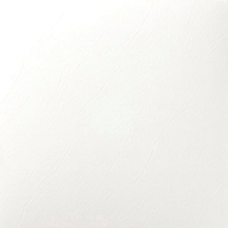 Achim Nexus White 12x12 Self Adhesive Vinyl Floor Tile - 20 Tiles/20 sq. (Best Tile For Kitchen And Bathroom Floors)