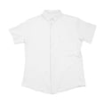 thumbnail image 6 of Yuhangmm Mens Summer Shirts Classic Solid Short Sleeve Shirt For Casual Business Turn Down Collar Comfortable Summer Men White M, 6 of 7