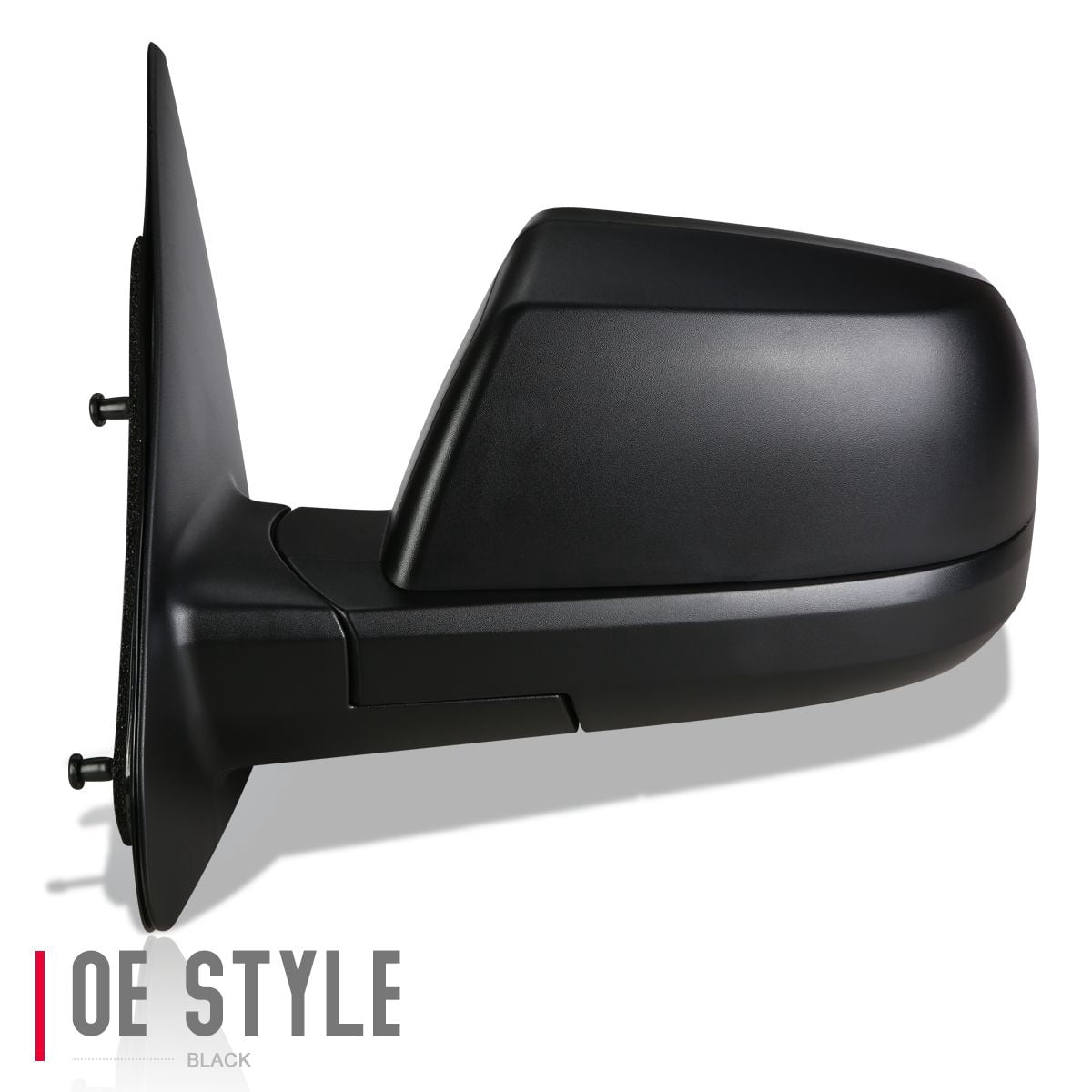 DNA Motoring OE Style Textured Driver Left Side Mirror for 07-13 Toyota Tundra, 08-13 Sequoia