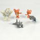 thumbnail image 5 of 5pcs Tom and Jerry Cake Decoration Ornament Figure Toys Figurine for Birthday Christmas Party Cake, 5 of 5