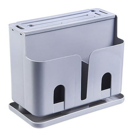 

MOKEJI Kitchen Knife Holder Kitchen Knife Holder Draining Box Spoon Fork Chopsticks Tableware Organizer