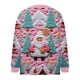 thumbnail image 4 of Cárdigan informal de punto con estampado navideño para mujer, chaqueta con botones y abrigo para mujer, 4 of 5