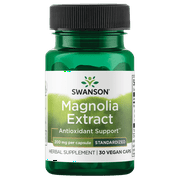 Swanson Magnolia Extract 200 mg 30 Veggie Capsules