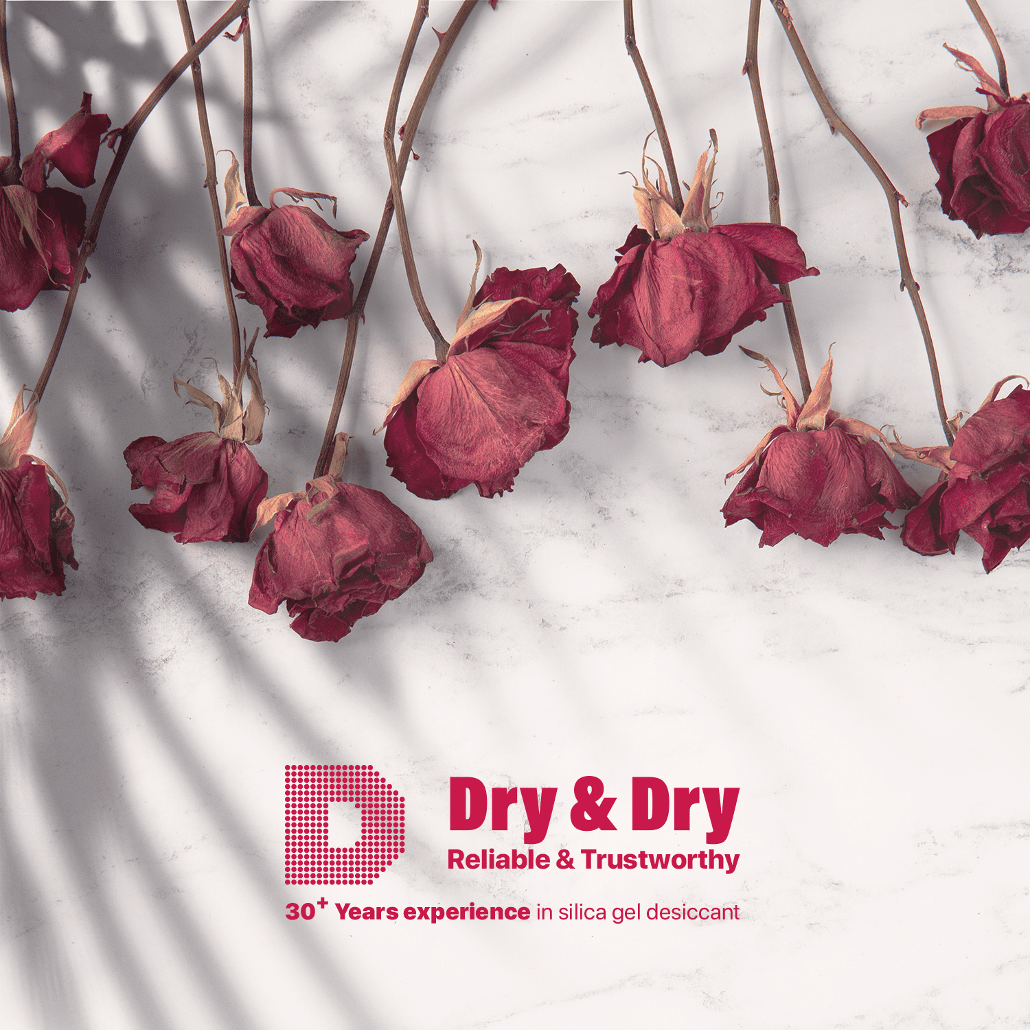 Dry & Dry (Net 44 LBS) Premium Orange Indicating Silica Gel Flower Drying Desiccant - Flower Drying Silica Gel Desiccant(1 Sack of 44 LBS Reusable) Silica Gel