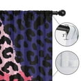 thumbnail image 4 of Blackout Kids Curtains,Leopard Print Childrens Insulated Curtains Set Of 2,Bedroom Essentials,Toddler Room Decor 42"x84"(106x213cm), 4 of 4