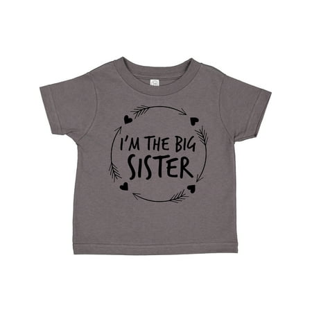 

Inktastic I m the Sister Gift Toddler Toddler Girl T-Shirt