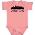 thumbnail image 3 of Inktastic Charlotte North Carolina Skyline Nc City Boys or Girls Baby Bodysuit, 3 of 5