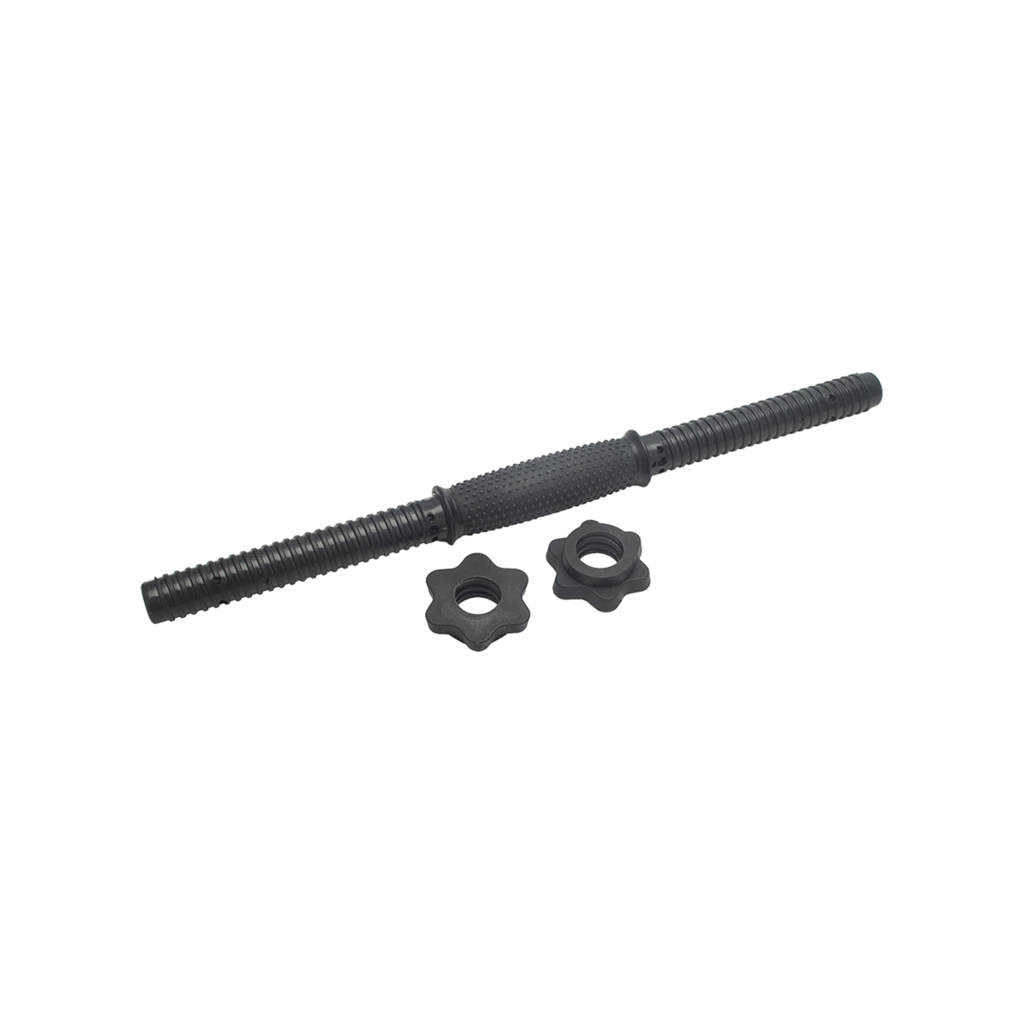 Threaded Dumbbell Bars Chrome Stainless Steel Dumbbell Handles Exercise