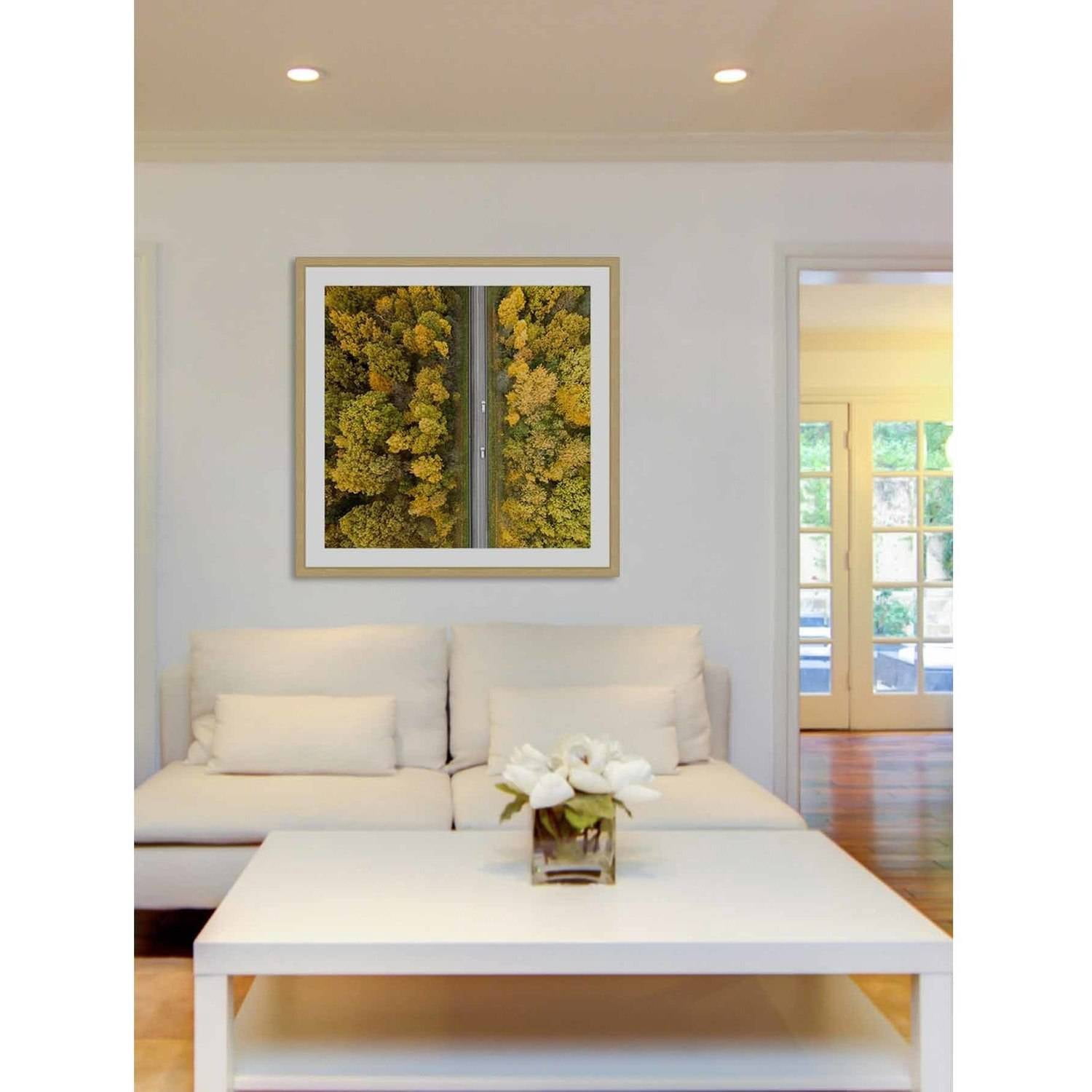 Marmont Hill "Nature Road" by Karolis Janulis Framed Painting Print