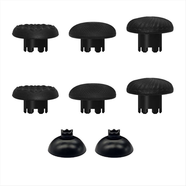 8 Joysticks Intercambiables de Repuesto para Mandos de para /para /Switch Pro/para Series, Color Negro.