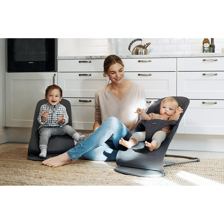 BabyBjorn Bouncer Bliss Dusk Blue Mesh Walmart