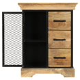 thumbnail image 3 of vidaXL Sideboard 60x30x75 cm Solid Mango Wood, 3 of 5