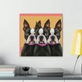 thumbnail image 4 of Boston Terrier Minimalism - Canvas, 4 of 10