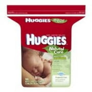 HUGGIES Natural Care Fragrance-Free Wipes 184 ea (Pack of 2)