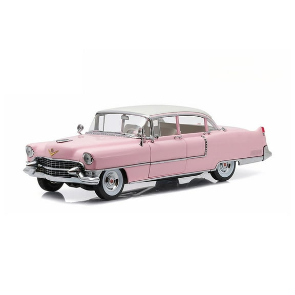 1955 Cadillac Fleetwood Series 60, Pink - Greenlight 13648 - 1/18 Scale Diecast Model Toy Car