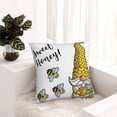 thumbnail image 6 of Yiaed Gnome Sweet Honey Print Pillow Covers Super Soft Decorative Square Throw Pillow Covers Case Cushion Covers for Sofa Couch Bedroom Car Decor（No pillow core）-26"x26", 6 of 7
