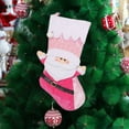 thumbnail image 6 of LanSuare Christmas Stocking with Santa Snowman, 22Inch Xmas Character Christmas Stockings with Personalized Pattern for Family Holiday, Xmas Party Decorations, 6 of 7