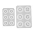 thumbnail image 4 of 2 moldes de silicona para colgantes de cuentas fundidas, moldes para hacer pulseras y joyas 02, 4 of 9