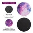 Insten Office Galaxy Mouse Pad, Small Round NonSlip Rubber Mat for