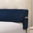 thumbnail image 1 of Almohada en forma de cuña Vekkia King para cabecero o colchón Gap Blue, 1 of 7