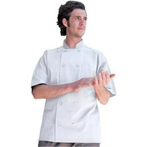 Vtex 0497-0108 Tingo Cloth Covered 10 Button, Black - 4XL