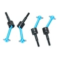 thumbnail image 2 of 4 Uds eje de transmisión Universal de Metal CVD 70mm para Tamiya TT02 1/10 RC piezas de actualización de coche azul, 2 of 8