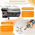 thumbnail image 2 of Auger Motor, Grill Induction Fan Kit, Fire Burn Pot and Hot Rod Igniter, Traeger Replacement Parts, Traeger Grill Parts for Pit Boss Grill and Auger M, 2 of 5