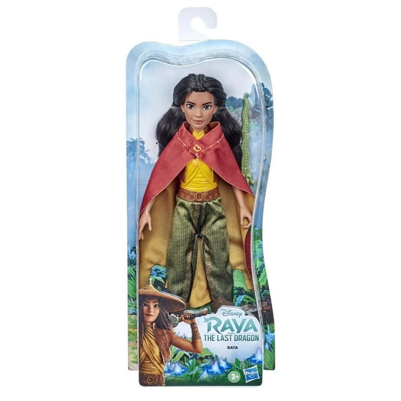 Disney Raya Fashion Doll with Clothes, Shoes, and Sword, Inspired by Disney's Raya and the Last Dragon Movie, Toy for Kids 3 Years and Up