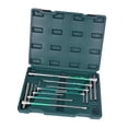 thumbnail image 1 of Colaxi T Handle Hex Wrench Bike Repair Tools Versatile AntiSlip with Rotating Sleeve 360 degree Rotation Portable Metric Sliding Allen Key 8pcs, 1 of 8