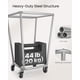 thumbnail image 4 of Cesto de Ropa SONGMICS con Ruedas 130L Bolsa Cremoso Blanco, 4 of 6