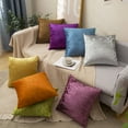 thumbnail image 2 of Set of 2 Velvet Home Decoration Throw Pillows (With or Without Inserts) size 18"x18', 2 of 10