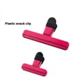 thumbnail image 3 of Heavy Duty Chip Bag Clips Assorted Colors Food Sealing Clips for Coffee Snacks Kitchen Storage,3X large clamp,6x small clamp, 3 of 9