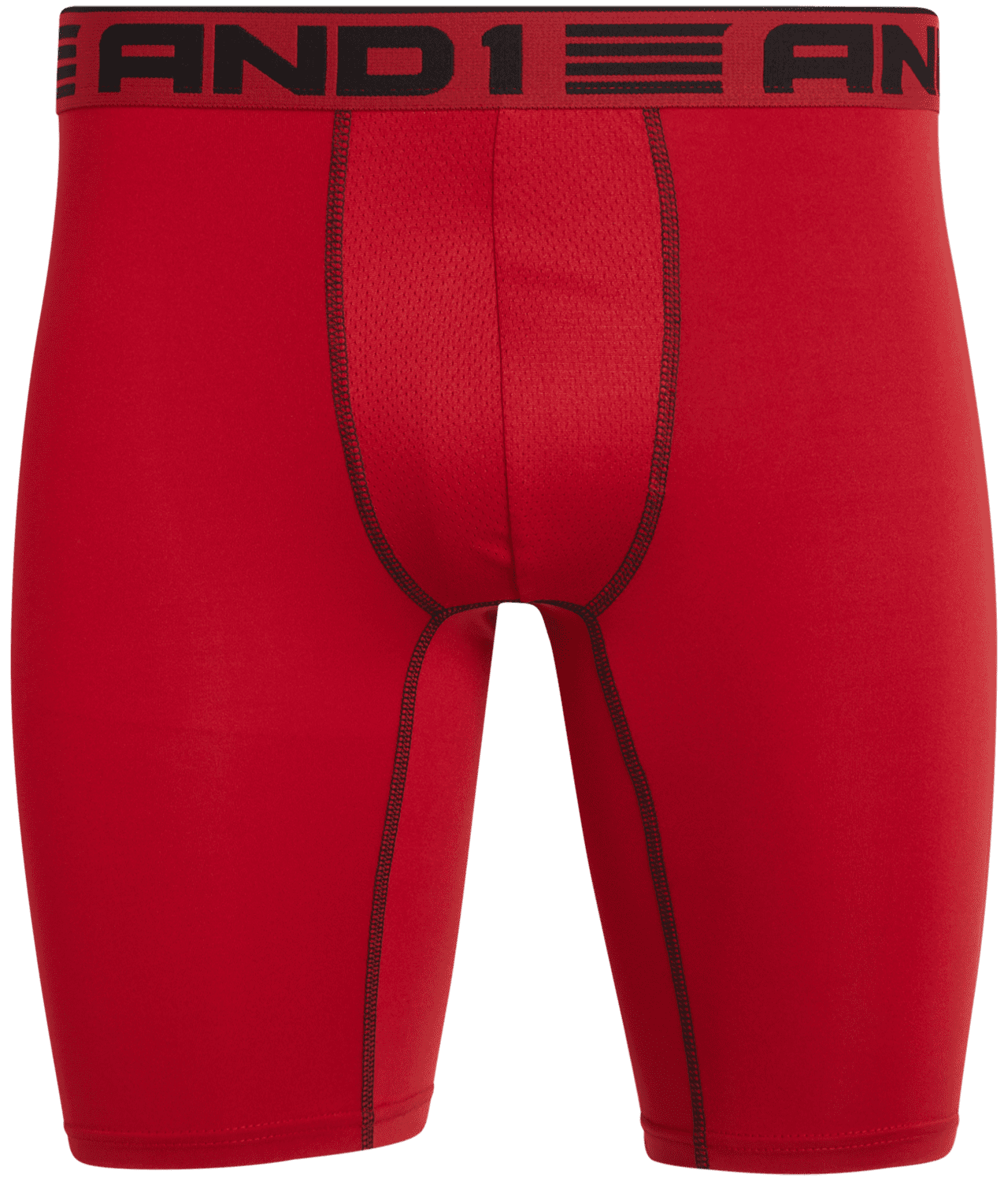 AND1 Men's Underwear Pro Platinum Long Leg Boxer Briefs, 6
