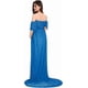 thumbnail image 3 of Women Maternity Dress, Ladies Maternity Lace Dress Off Shoulder Dress Pregnant Elegant Photography, 3 of 4