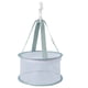thumbnail image 1 of Kearding Cestas de lavandería colgantes reutilizables Soporte para orificios Licuadora de cosméticos de secado de gran capacidad Bolsa de red Estante Almacenamiento y organización del hogar Verde Kearding HA063603-03B, 1 of 6