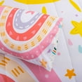thumbnail image 6 of Btargot 3-piece Reversible Rainbow Sun Comforter Set Twin for Kids Cute Soft Starry Bedding Set, 6 of 11