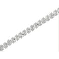 thumbnail image 4 of Sterling Silver 2ct TDW Diamond S Link Bracelet (I-J,I3-promo), 4 of 8