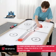 48 Air Hockey Table Set with LED Scorer, by MD Sports