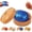 Glitter blue, variant on Glitter Dumpling Squishy Toys, Glitter Dumpling Squishy Mystery Box, Soft Bao Bun Squeeze Toys, Colorful Sensory Stress Ball for Fans & Adults #Blue