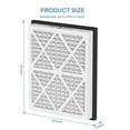 thumbnail image 3 of 20x25x3 MERV 13 Pleated Air Filter Replacement Compatible with Honeywell Home Air Filter and Zephyr VGF Series 20x25x3 Whole Home Return Air Grille F, 3 of 7