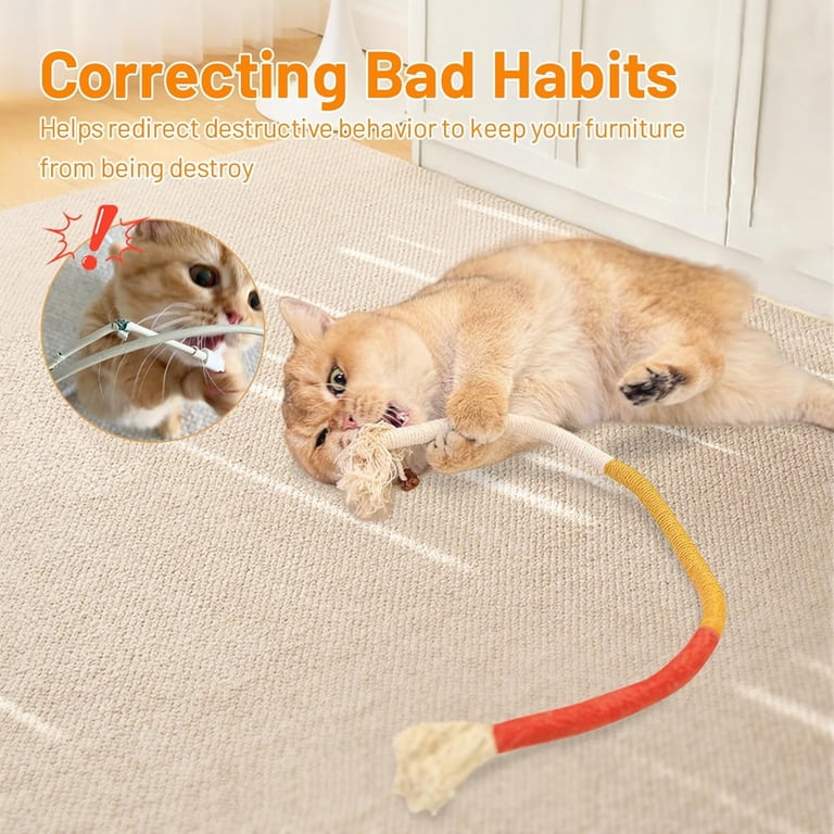Produktbild von PETTOM Kratzkugel Für Katzen, Katzenspielzeug Ball Sisal, Kratzspielzeug Katze