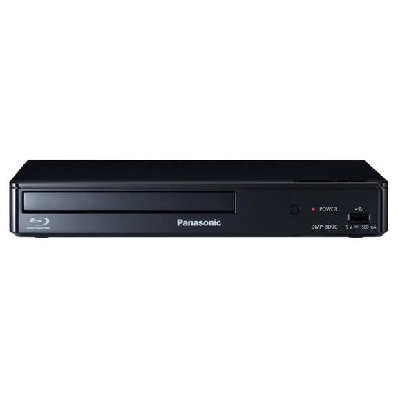 Panasonic Blu Ray DVD Player with Full HD Picture Quality and Hi-Res Dolby Digital Sound DMP-BD90P-K