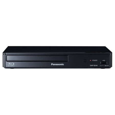Panasonic Blu Ray DVD Player with Full HD Picture Quality and Hi-Res Dolby Digital Sound DMP-BD90P-K