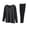 solid, variant on QSXADF Men's Pajamas Set Fall Winter Casual Sleep Set V Neck Pajama Set Solid Long Sleeve 2 Piece Soft Loungewear for Men Casual Home Sleepwear Mens Home Sleepwear