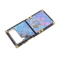 thumbnail image 2 of TPU and PC Foldable Phone Case Anti-slip Sockproof Colorful Phone Case with Lanyard and Stand for Z Flip 4, 2 of 4
