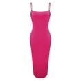 thumbnail image 3 of WILLBEST Faldas Para Mujer Vestido De Primavera Para Mujer Vestido De Tirantes De Seda Color Leche Para Verano, 3 of 3