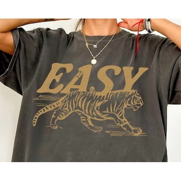 Easy Tiger Vintage Retro T-Shirt