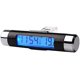 thumbnail image 1 of Termómetro Reloj 2 en 1 Adorno para automóvil Luz de fondo azul Pantalla digital Decoración interior para automóvil negro (1pcs) Jinxiu Kuyhfg Bienvenido a Kuyhfg, 1 of 1